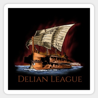 Delian League - Greek Trireme Sticker
